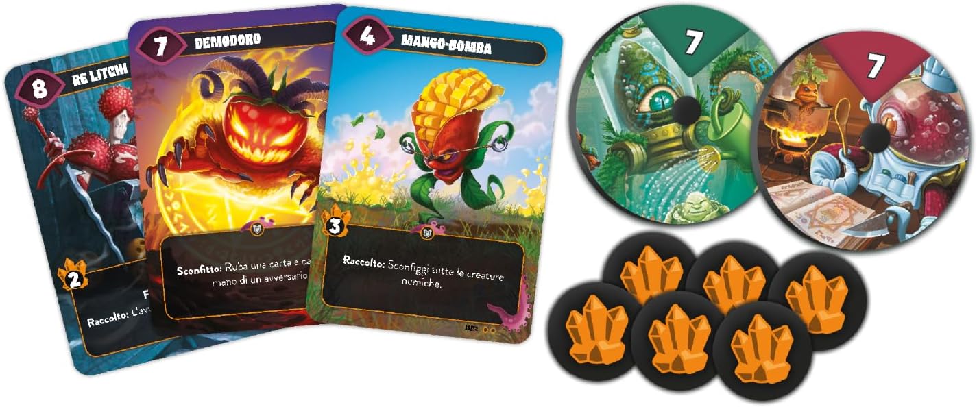 Pendragon - Mindbug Tuttifrutti Regno| Edizione italiana |Gioco di Carte | Età 8+ | 2 Giocatori