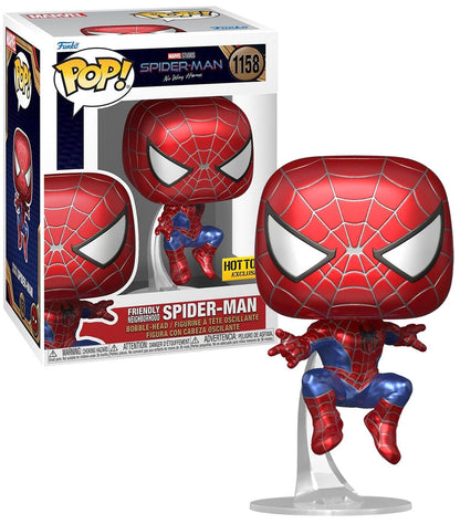 Pop! Spider-Man 1158 Friendly Neighborhood Metallic Special Edition