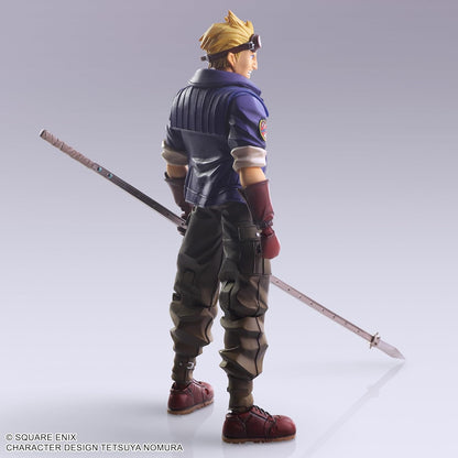 Final Fantasy VII Bling Arts (Sid Highwind) - Action figure preverniciata in PVC