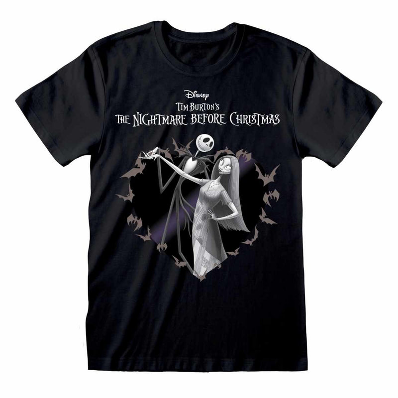 Heroes Inc Nightmare Before Christmas-t-Shirt-Bat Heart m, Unisex Adult Gadgets, Multicolor, Standard
