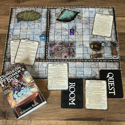 Loke, Dungeon Designers Deck Deal Your Own Dungeon - for Ages 14 and Up