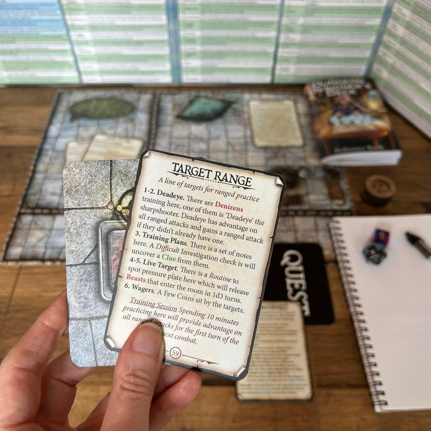 Loke, Dungeon Designers Deck Deal Your Own Dungeon - for Ages 14 and Up