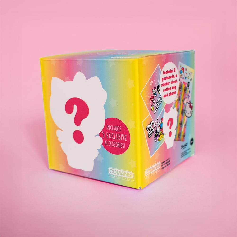 Comansi Mystery Collectable Figure with 5 Exclusive Hello Kitty and Friends Accessories