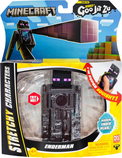Heroes of Goo Jit Zu Minecraft Stretchy Characters, Collect Enderman With Ender Pearl, Unique Goo Fillings With Hidden Pieces Inside.
