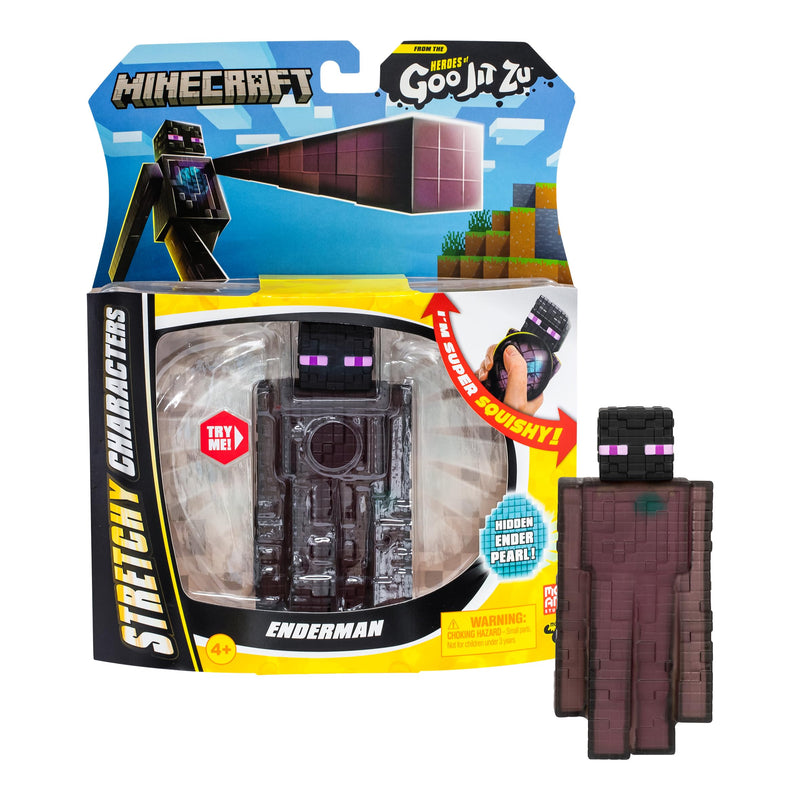 Heroes of Goo Jit Zu Minecraft Stretchy Characters, Collect Enderman With Ender Pearl, Unique Goo Fillings With Hidden Pieces Inside.