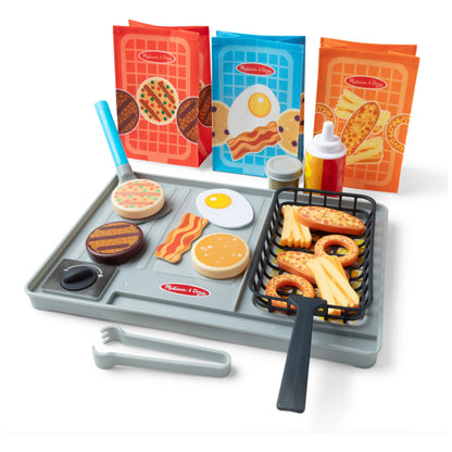 Melissa & Doug - Flip N Fry Grill Playset