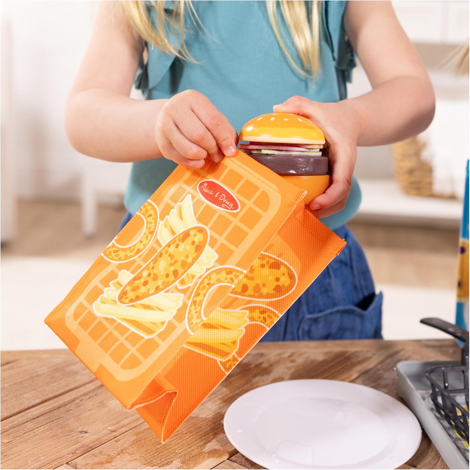 Melissa & Doug Water WOW Grill Spielset - 27-teiliges Spielset mit Grill, Fritteuse, Küchenhelfern und Lebensmitteln mit Farbwechseleffekt für realistisches Rollenspiel, für Kinder ab 3 Jahren