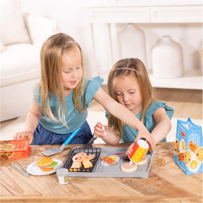 Melissa & Doug - Flip N Fry Grill Playset