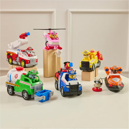 Paw Patrol Fire Rescue: Chase Rescue Fire Cruiser with Action Figure, Projectile Launcher, and Toy Truck, Kids Toys for Boys and Girls Ages 3 and Up