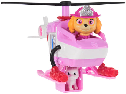 Paw Patrol Fire Rescue: Skye Rescue Fire Chopper with Action Figure, Kitty Friend and Toy Helicopter, Kids Toys for Boys and Girls Ages 3 and Up