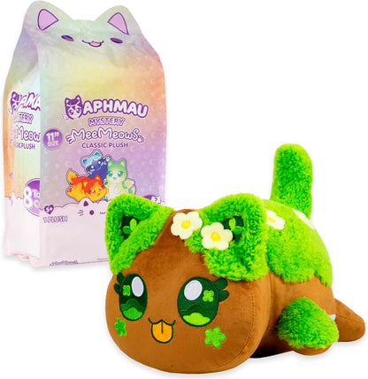 Aphmau MeeMeows 11” Classic Mystery Plush, Elemental, Plush Mystery Box, Blind Box, 1 of 8 Possible Elemental MeeMeows, Official Merch