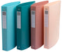 Exacompta - Ref 54470E - Pack of 4 Skandi semi-Rigid Binders - Recycled PP - 2 Round Rings - 40mm Spine - External Size: 32x27cm - Format to File A4 Maxi - 4 Assorted Colours