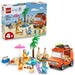 LEGO Bluey: Bluey's Beach & Family Car Trip Toy with 3 Minifigures incl. Bingo & Chilli, plus 2 Surfboards, a Sand Castle & Fun Accessories - Birthday Gift for 4+ Year Old Girls & Boys - 11202