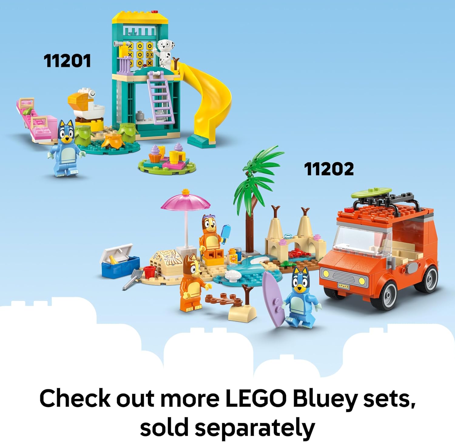 LEGO Bluey: Bluey's Family House Toy - Modular Playset with Multiple Rooms, a Garden, 4 Minifigures & Fun Accessories - Birthday Gift for 4+ Year Old Girls & Boys or TV Show Fans - 11203