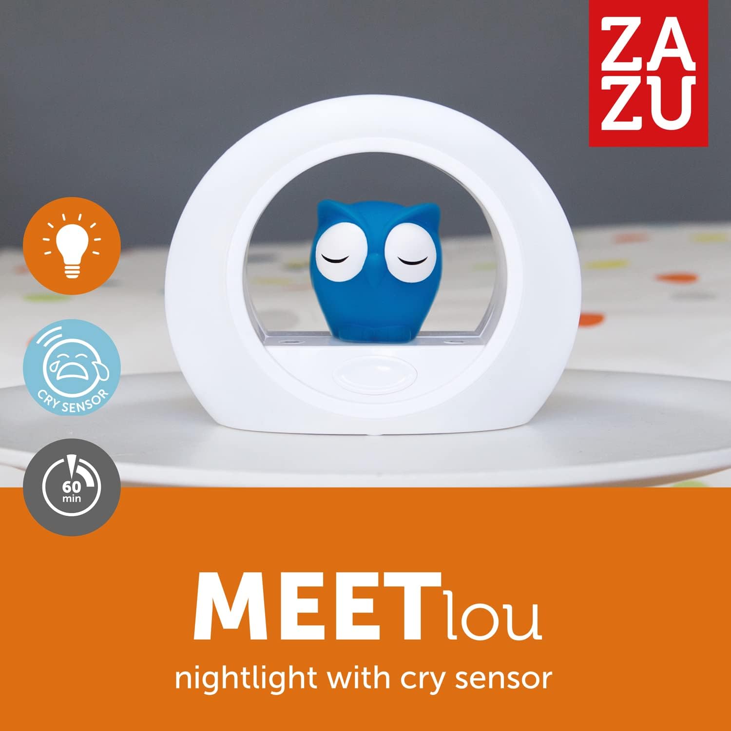 Zazu - LOU Nightlight BLUE
