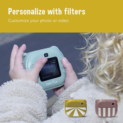 Zazu - Kids Instant Camera Printer GREEN