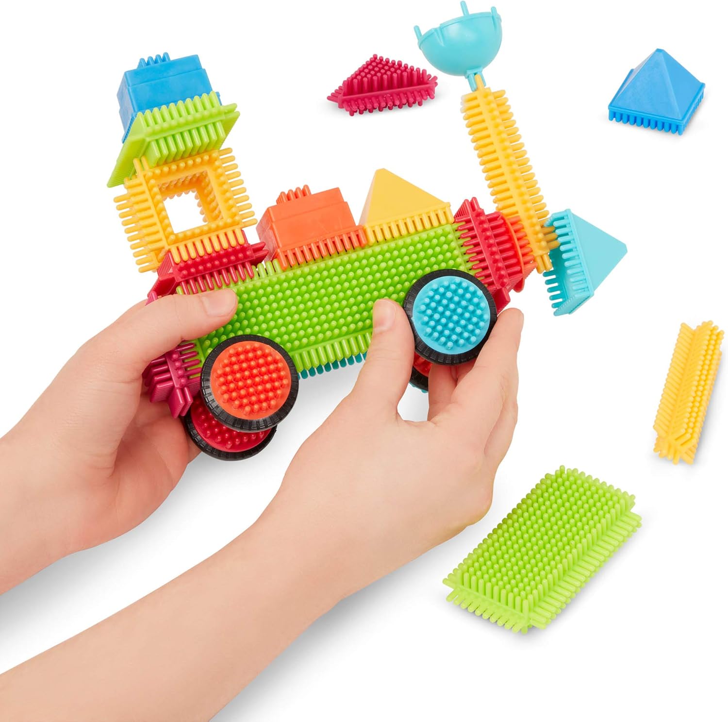 Bristle Blocks : Grote Waarde Container Van Blokken, 85 Stuks, Vanaf 2 Jaar