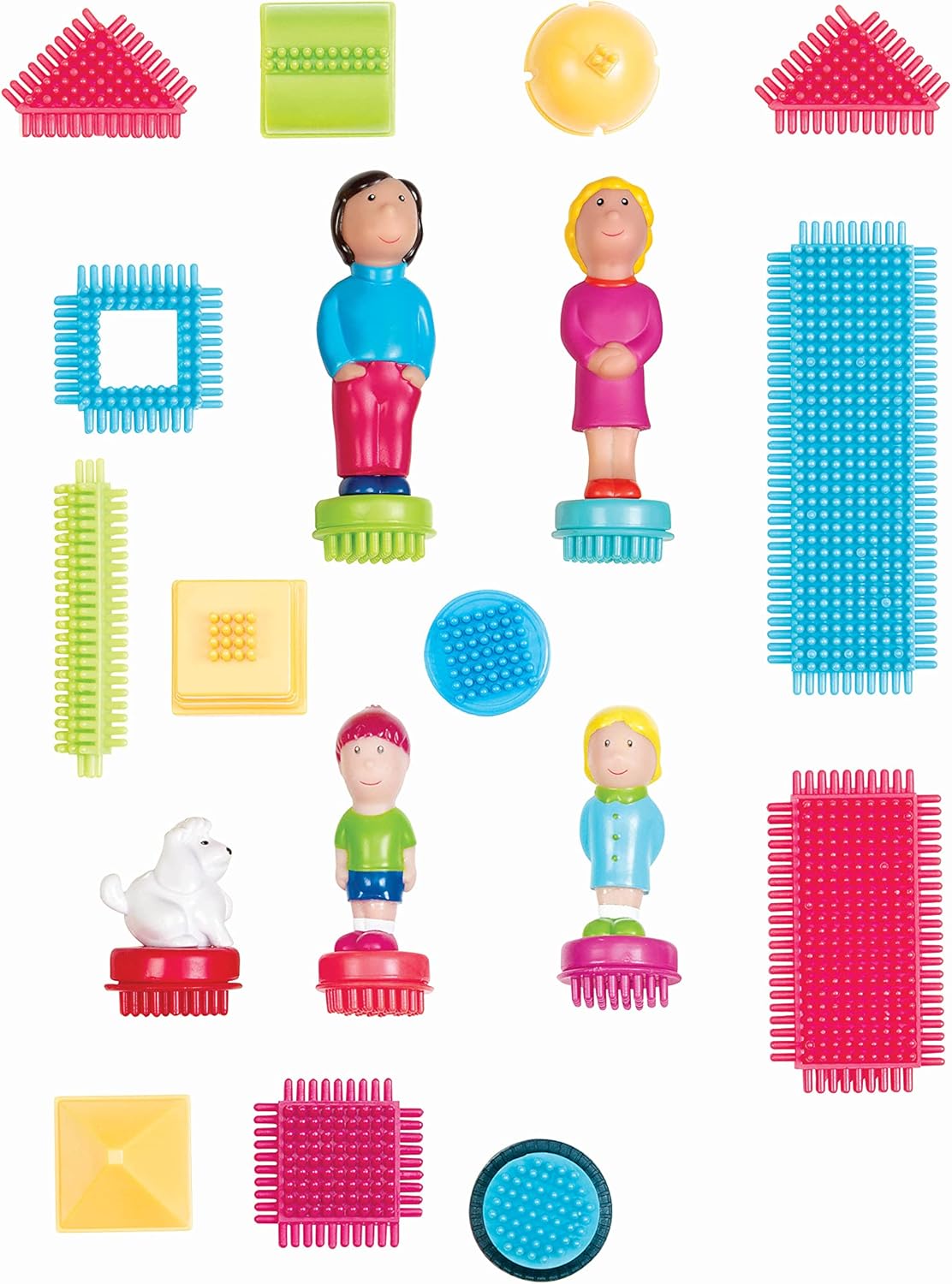 Bristle Blocks : Grote Waarde Container Van Blokken, 85 Stuks, Vanaf 2 Jaar