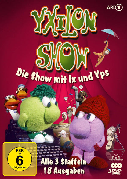 Die Yxilon-Show - Die Show mit Ix und Yps (Alle 3 Staffeln / 18 Ausgaben) - Fernsehjuwelen