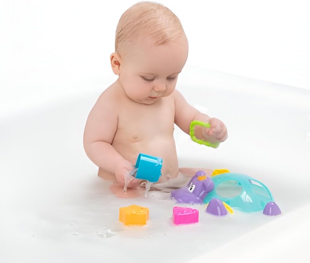 Playgro Bath Toys - HIPOPOTAMO PLAYGRO Bath ACTVITIES