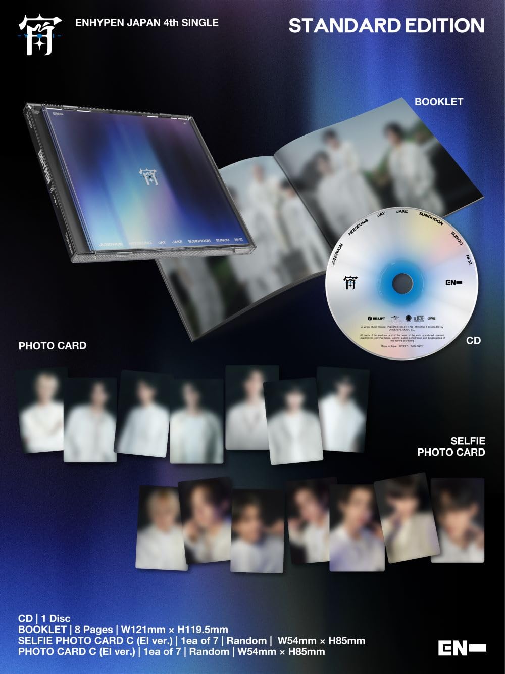 YOI - Regular Edition - incl. 8pg Booklet, Selfie Photocard + Photocard