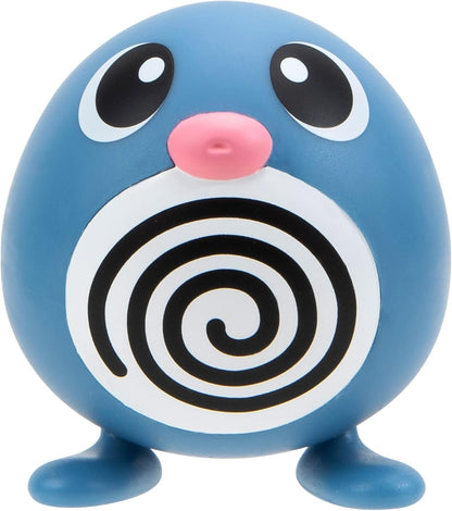Jazwares - Pokemon Environment Figuren Set - Poliwag & Squirtle