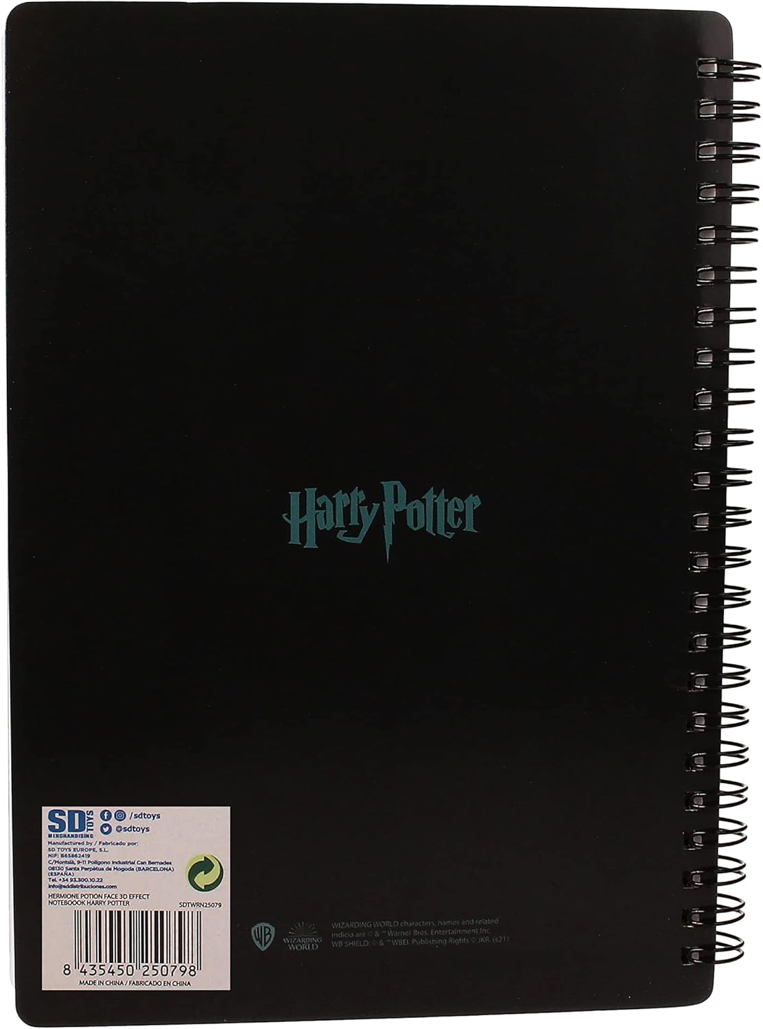 Harry Potter: Hermione Potion 3D Effect Noteboook