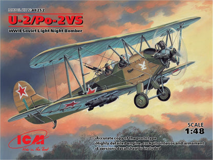 ICM 1:48 - U-2/Po-2VS, WWII Soviet Bomber