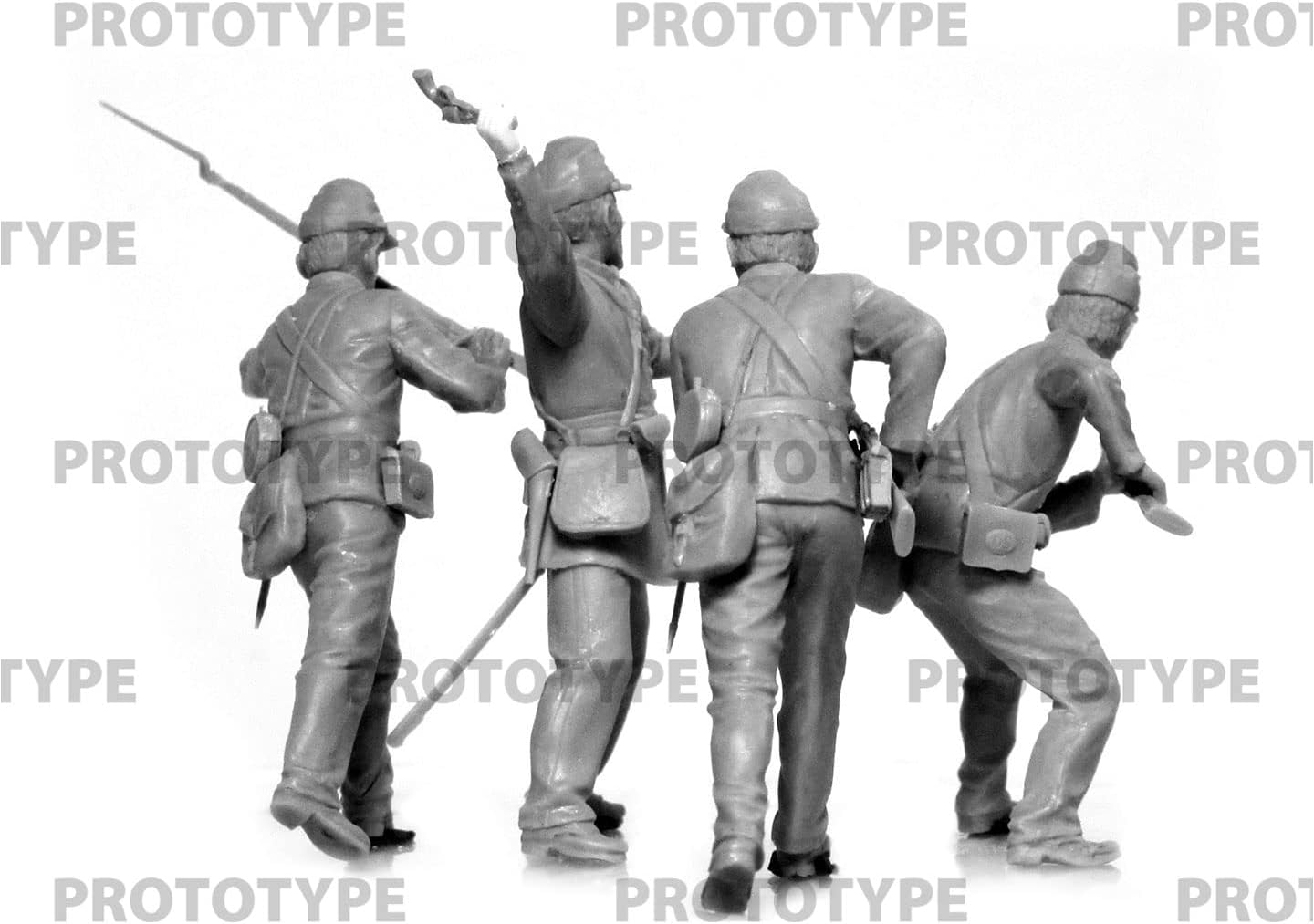 American Civil War Union Infantry (Set #2) 4 Figures