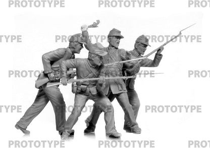 American Civil War Union Infantry (Set #2) 4 Figures