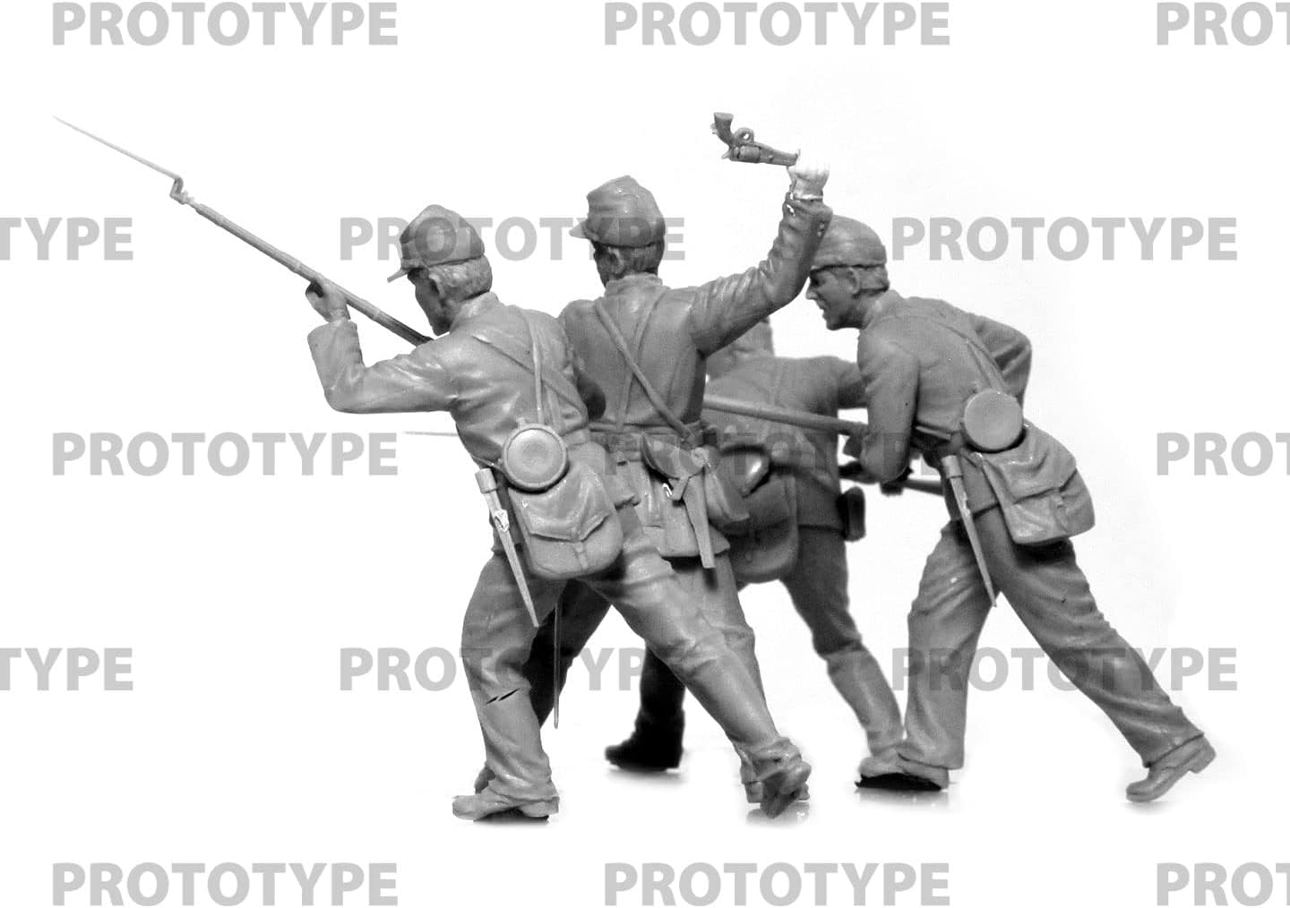American Civil War Union Infantry (Set #2) 4 Figures