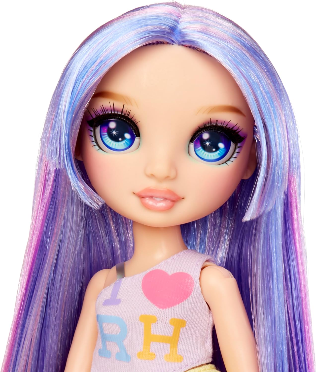 Rainbow High My Fashion Style Doll - Violet - 28cm Purple Fashion Doll with Statement Outfit and Stylish Handbag, Play, Posable, Collectable, For Children Ages 4 to 12+