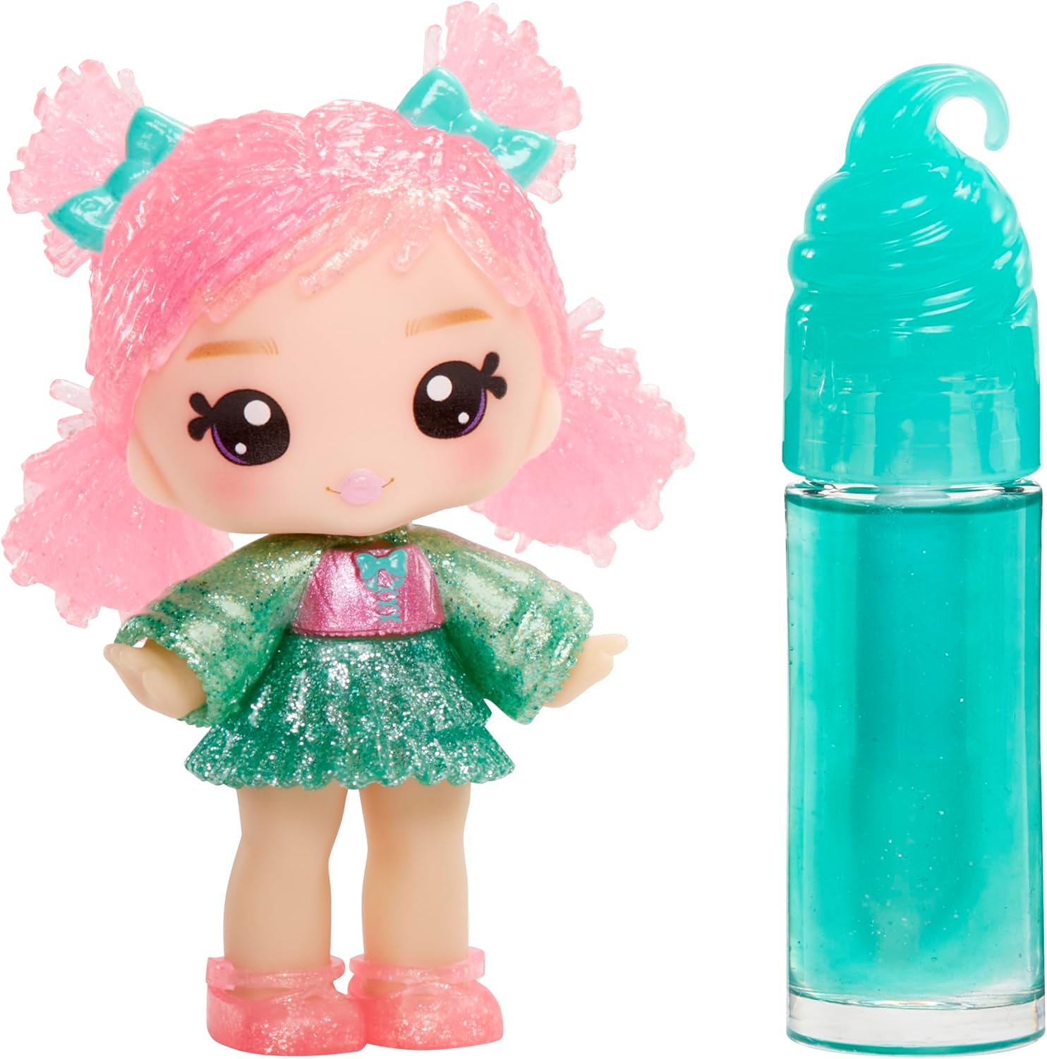 Yummiland Lip Gloss Poupée - Susie Sour Straw - Inclut le Kit DIY Lip Gloss, Convient aux Enfants de 4 Ans et Plus