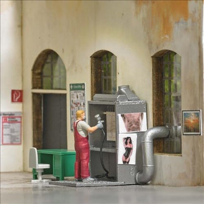 79905 H0 Action Set: Painter with Cabin