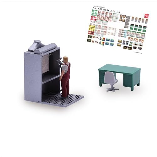 79905 H0 Action Set: Painter with Cabin