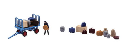 79910 H0 Action Set: Platform Truck Loaded
