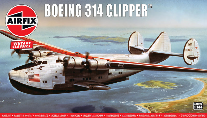 Airfix - 1/144 Boeing Clipper - Plastic Modelbouw - Schaal: 1:144