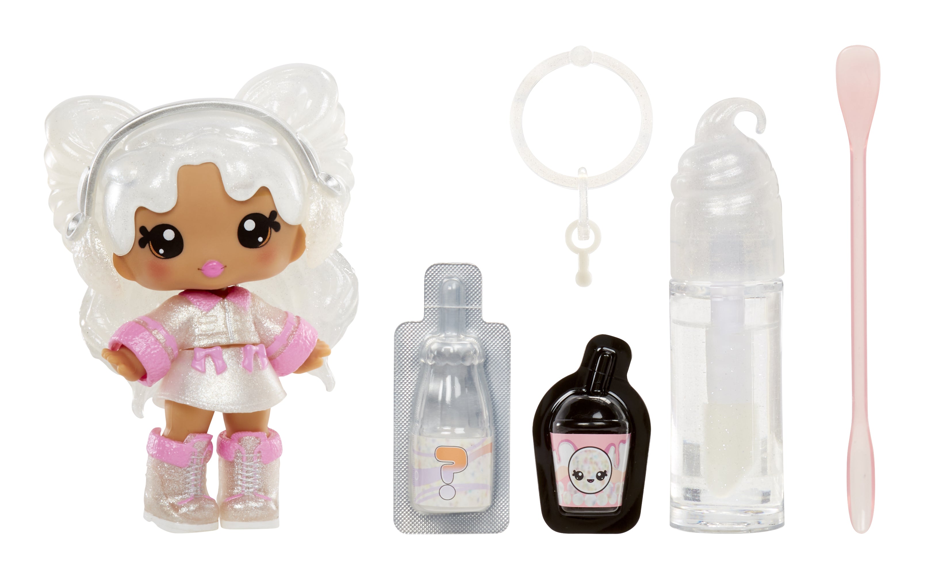 MGA Entertainment Yummiland Lip Gloss Doll Series 2- Mystery Chase 2 (Neopolitan/Avery Ice Cream)