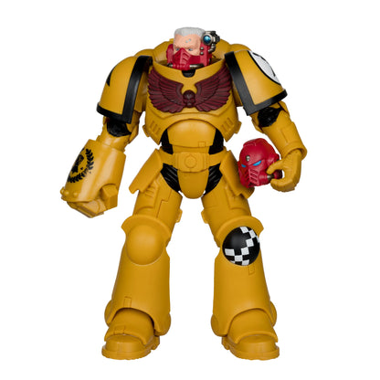 McFarlane Warhammer 40,000 Intercessor Sergeant (Imperial Fist) (Gold Label), 18 cm