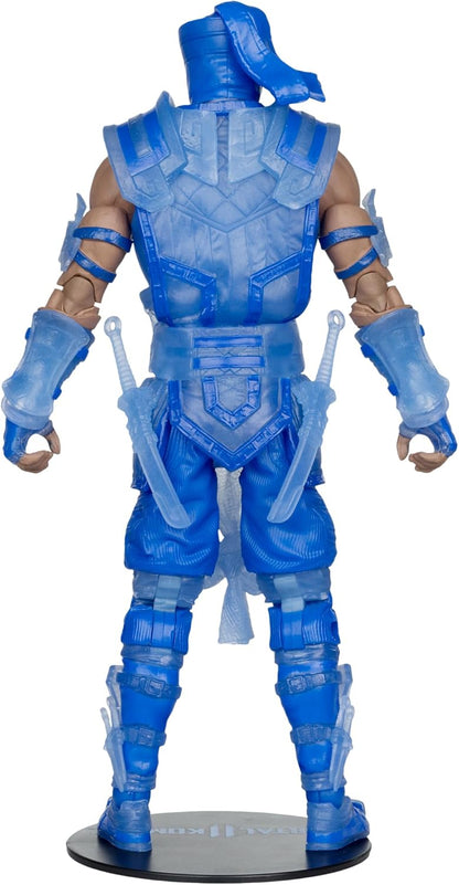Mortal Kombat Action Figure Glow in The Dark Edition Sub-Zero (Gold Label) 18 cm