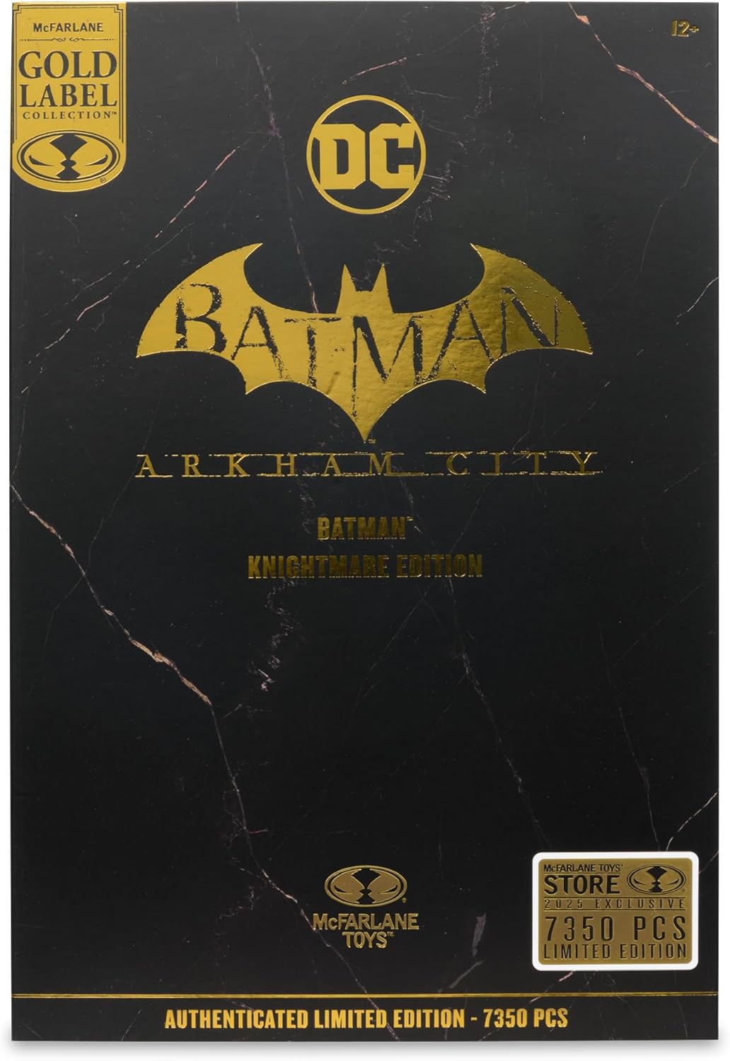 McFarlane DC Multiverse Action Figure Batman (Arkham City) Knightmare Edition (Gold Label) 19 cm