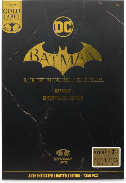 McFarlane DC Multiverse Action Figure Batman (Arkham City) Knightmare Edition (Gold Label) 19 cm