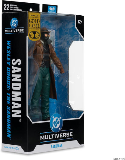McFarlane DC Multiverse Action Figure Sandman (Wesley Dodds: The Sandman) (Gold Label) 15 cm