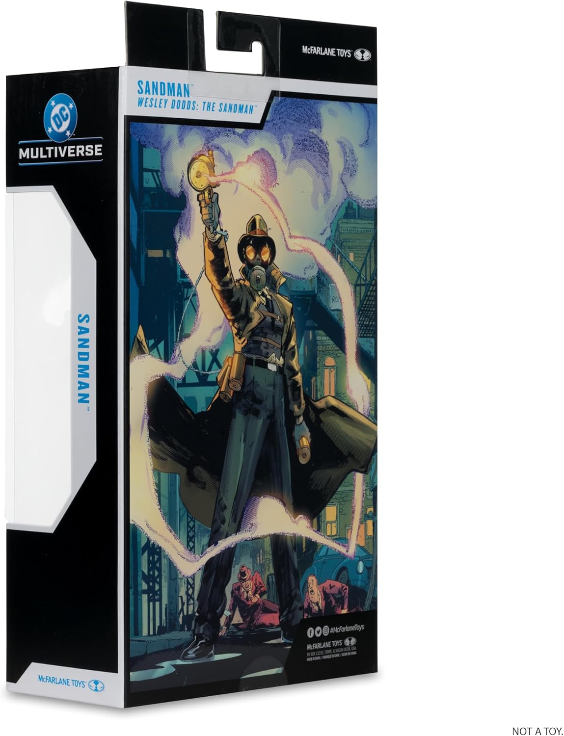 McFarlane DC Multiverse Action Figure Sandman (Wesley Dodds: The Sandman) (Gold Label) 15 cm