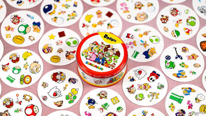 Asmodee - Dobble: Super Mario – Gesellschaftsspiele – Kartenspiel – Spiel für Kinder, Erwachsene und Familie – Schnelligkeit und Beobachtung – ab 6 Jahren – 2 bis 8 Spieler – 15 Minuten –