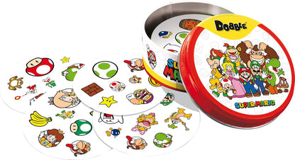 Asmodee - Dobble: Super Mario – Gesellschaftsspiele – Kartenspiel – Spiel für Kinder, Erwachsene und Familie – Schnelligkeit und Beobachtung – ab 6 Jahren – 2 bis 8 Spieler – 15 Minuten –
