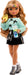 Barbie Dream Besties Pop en Accessoires, Zia, beweegbare modepop met golvend bruin haar en outfit die aan en uit kan, 7 accessoires met haar- en maanthema, JGG36