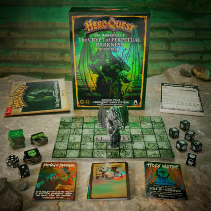 Avalon Hill HeroQuest Joe Manganiello’s The Crypt of Perpetual Darkness Quest Pack (Requires HeroQuest Game System) - English Version
