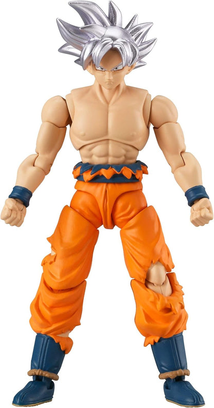 BANDAI Dragon Ball Evolve Ultra Instinct Goku Action Figure - 12.5cm Dragon Ball Super Anime Toy Collectible Action Figure - Anime Gifts for Fans