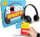 Lucky Egg Sorry What - Lip Reading Friends Party Game Based On The Headphone Challenge TikTok Trend - 2+ Players 40,000 Funny Word Phrase Combinations Card Game for Friends (Family Edition